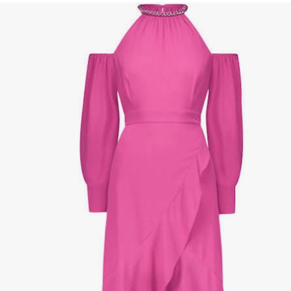 BCBGMAXAZRIA Women's Asymmetric Cut-out Midi-dress SiZE S SPL - Picture 3 of 6